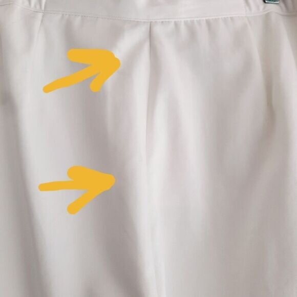 CARROLL REED | Capri Crop Pants White & Black Embroidery Sz 20W Flawed - Picture 12 of 14